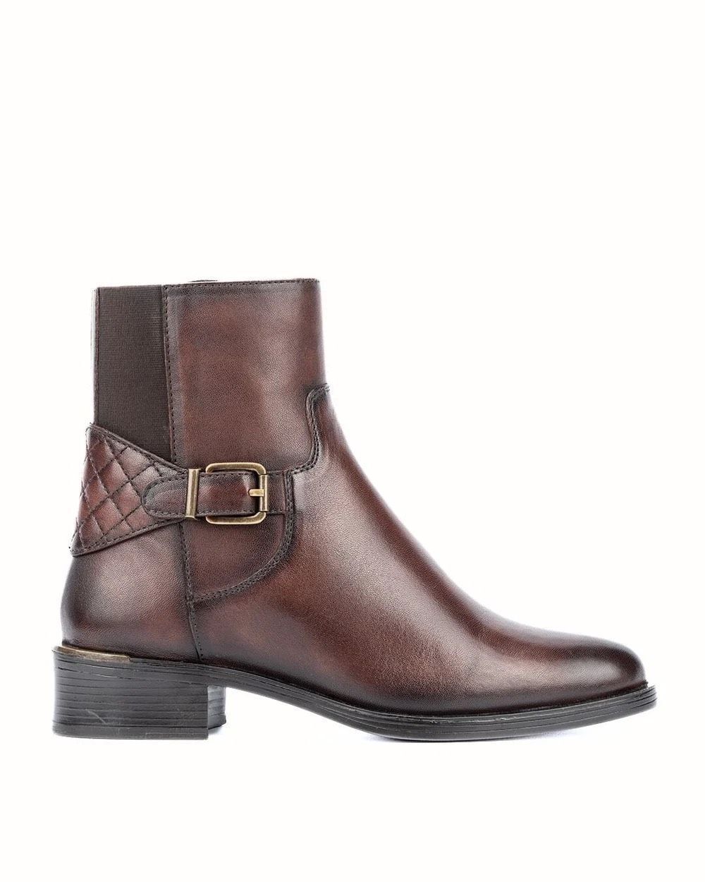 Vintage Foundry Co. $240 Sirena Leather Riding Boots Brown Side Zip Womens 8 NEW